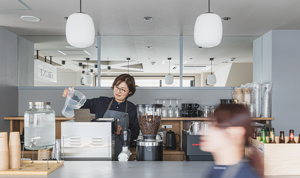 カフェの画像